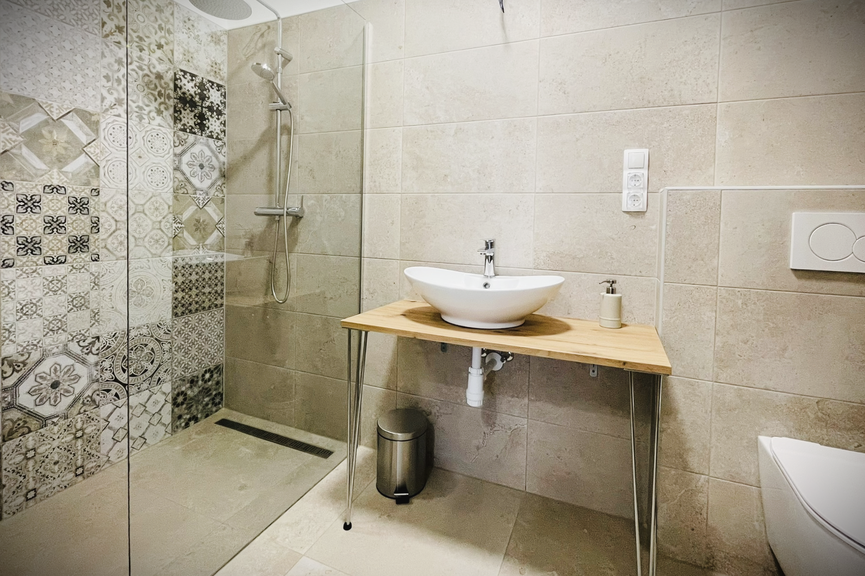 Panoráma Apartman – fürdőszobák